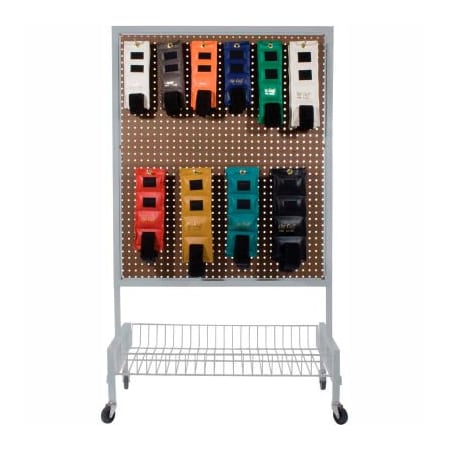 Fabrication Enterprises Cuff Original Wrist and Ankle Weight with Mobile Rack, 20 Piece Set 10-0253